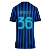 Damen Fußballbekleidung Inter Milan Matteo Darmian #36 Heimtrikot 2025-26 Kurzarm